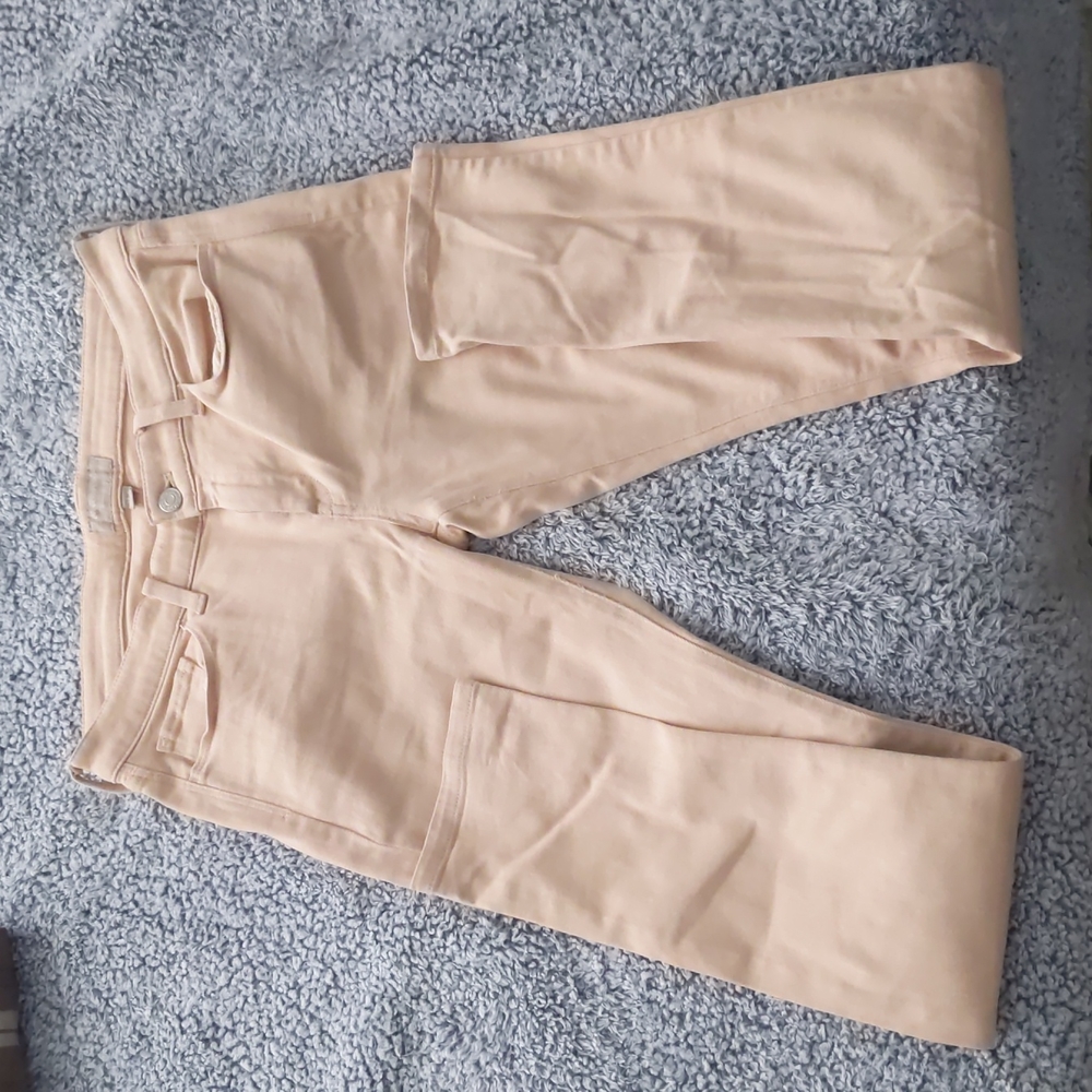 Blush Pink skinny jeans